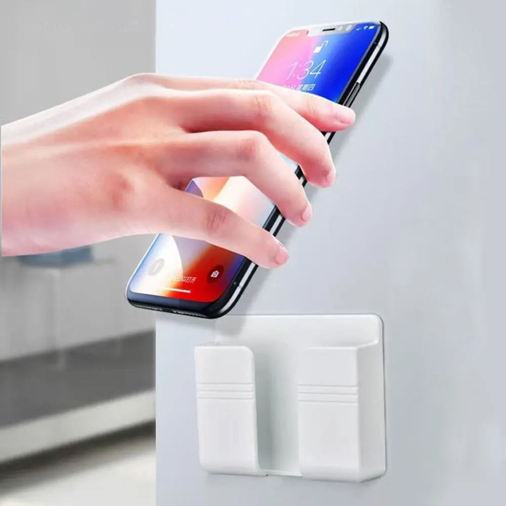 "Charge Mate: Universal Mobile Wall Holder & Charging Hook" 🔌📱