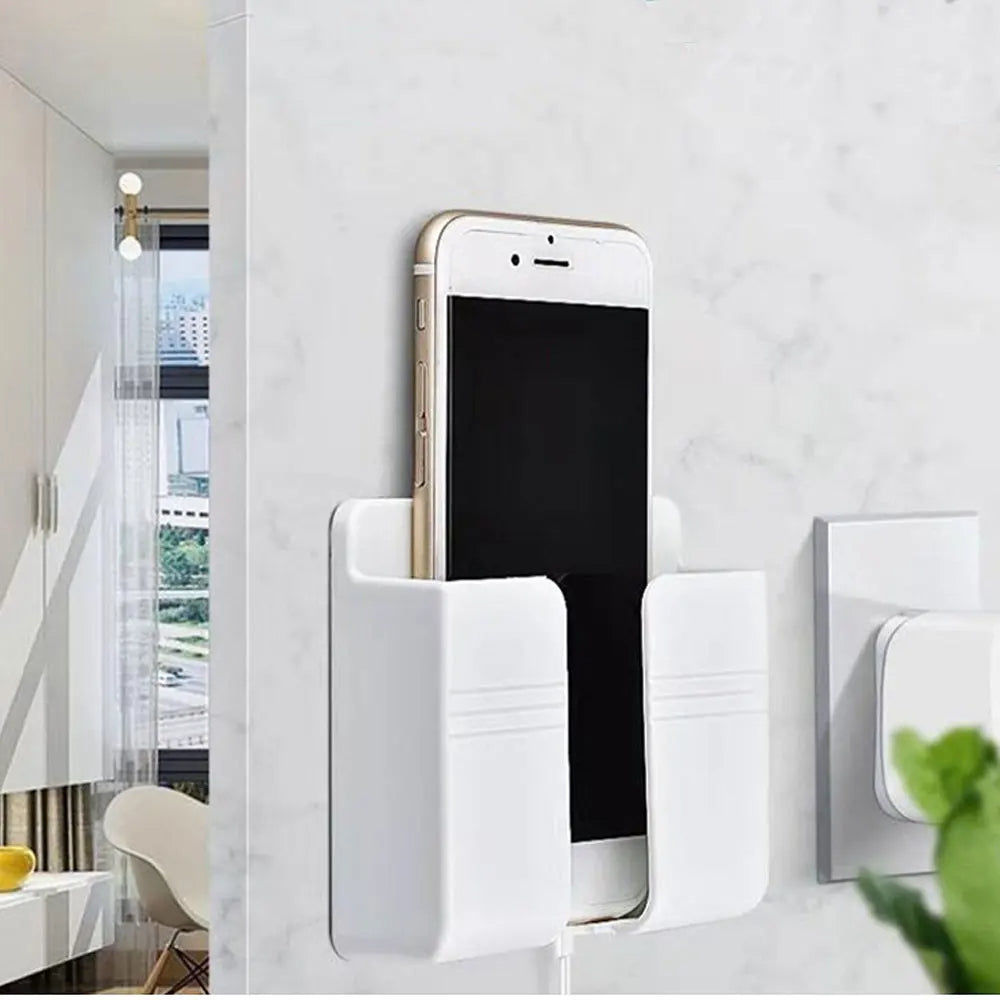 "Charge Mate: Universal Mobile Wall Holder & Charging Hook" 🔌📱